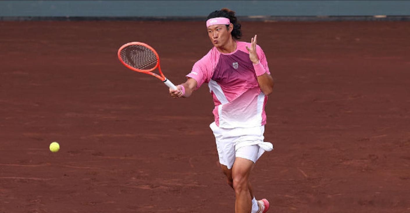 ATP500慕尼黑第1轮，张之臻以6-3扳回一盘，张之臻和达尔特里战成1比1，进