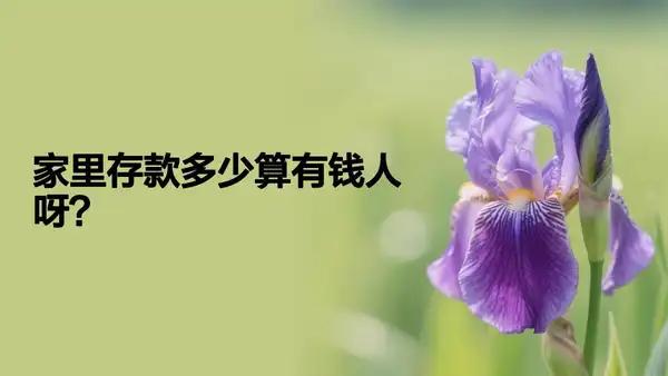 家里有多少“存款”算有钱人？在中国现行标准下，家庭存款达到50万元以上可视为进入
