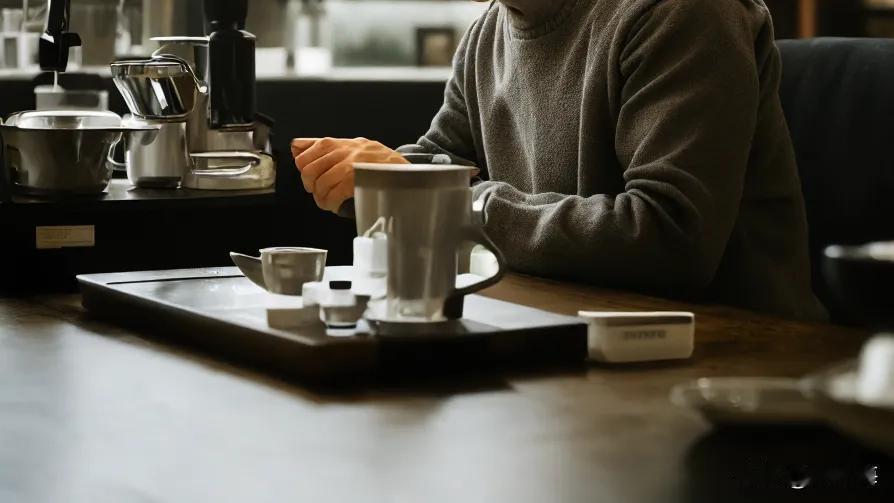 磨一杯咖啡，品一刻时光，“震海咖”定制精品咖啡，爱咖人必买！

对邱老师来说，咖