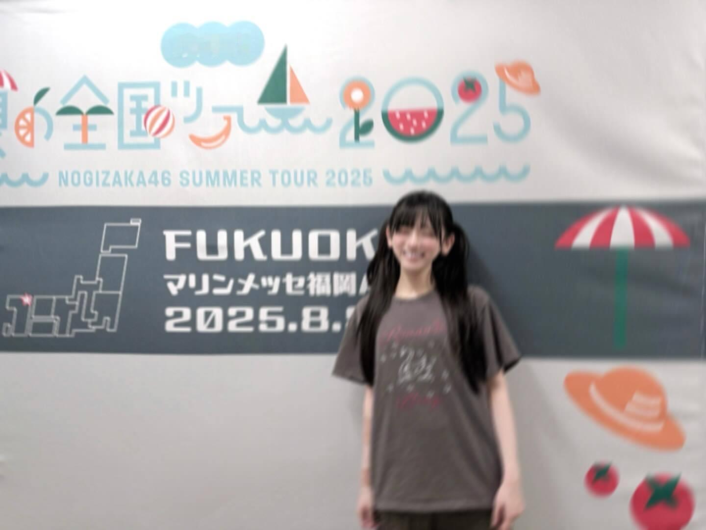池田瑛紗「福岡公演ありがとうございました‪⸝꙳.⋆やだちゃんが撮ってく