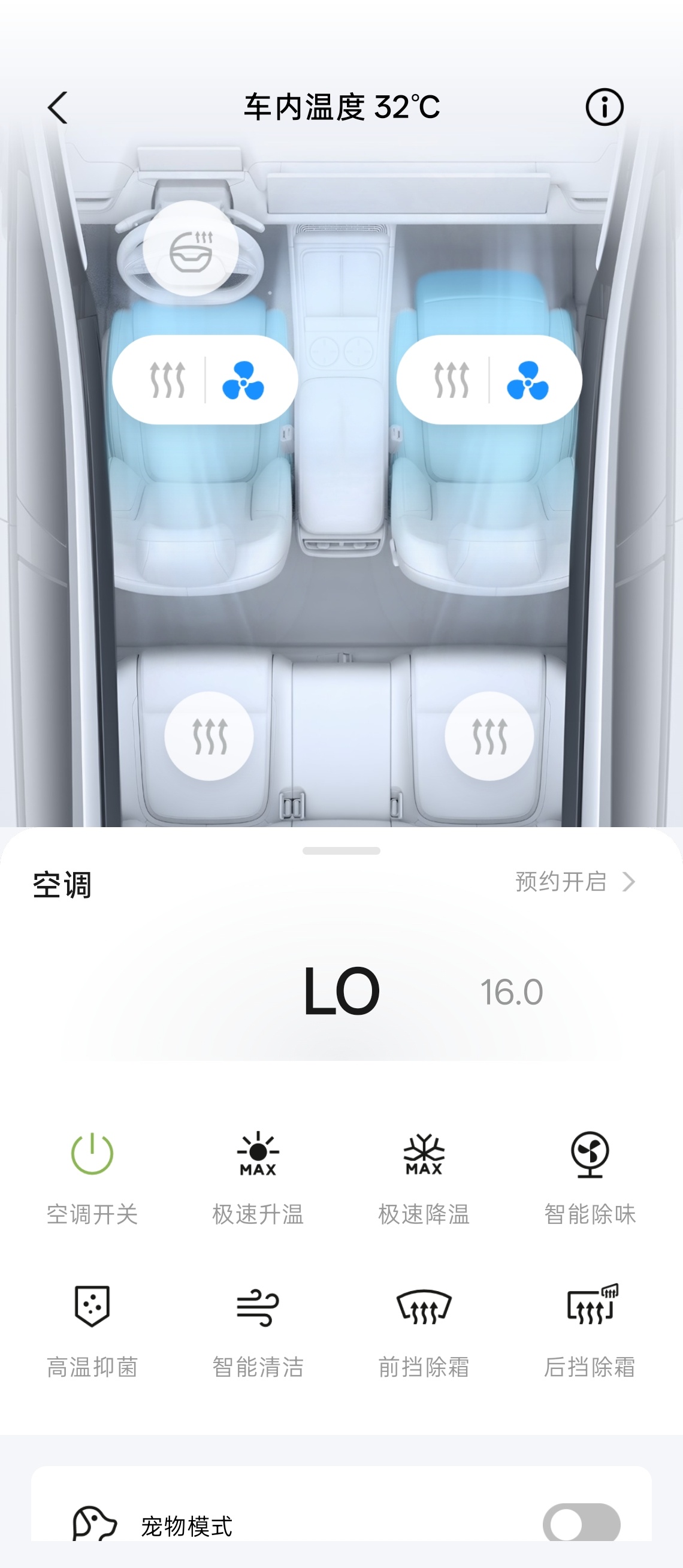 这天气丫太燥了，哪怕提前开极速降温5分钟也只能降个12℃，大家必须注意防暑