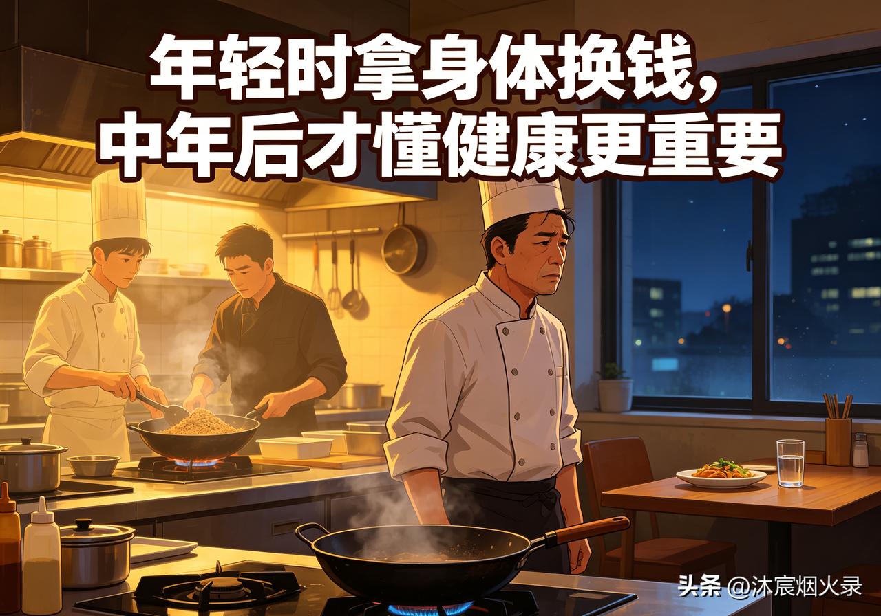 当把钱和身体比较时,谁最重要?作者加速成长计划
年轻的时候拿身体换钱，等到中年才