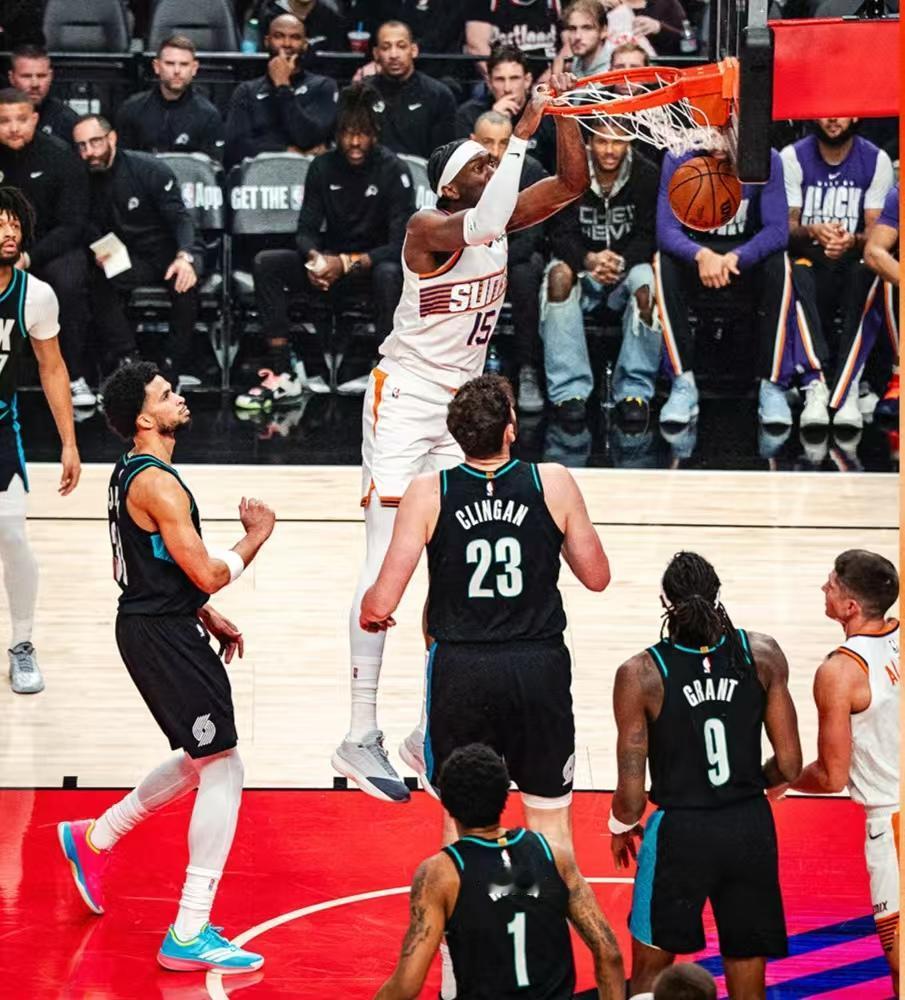 开拓者8人上双难求一胜！布克、杰伦缺席，功臣不是狄龙
开拓者高开低走，克林根开局