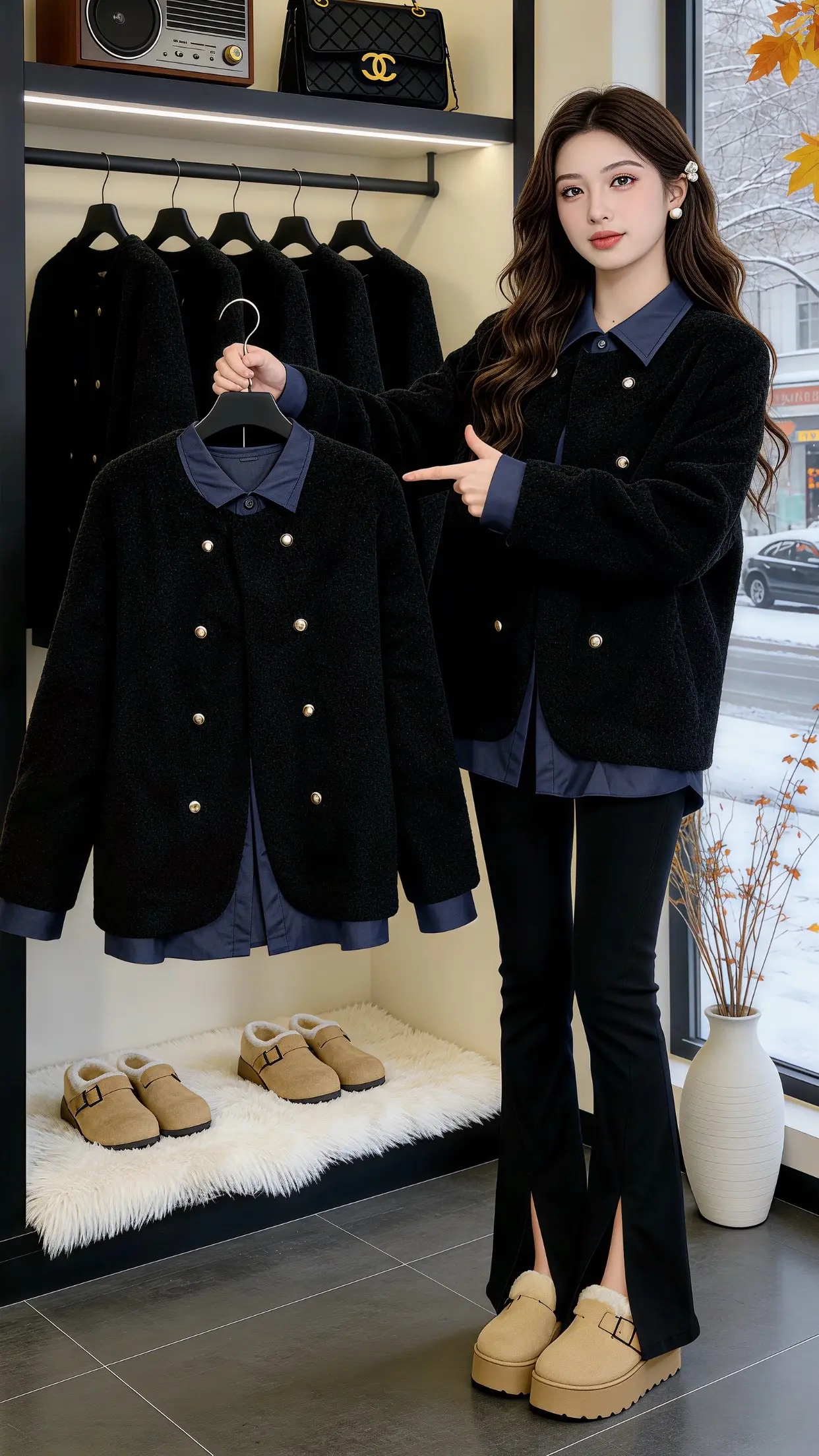 穿出你的时尚感觉 保暖又好看 春款上新 这也太好看了 新年穿搭