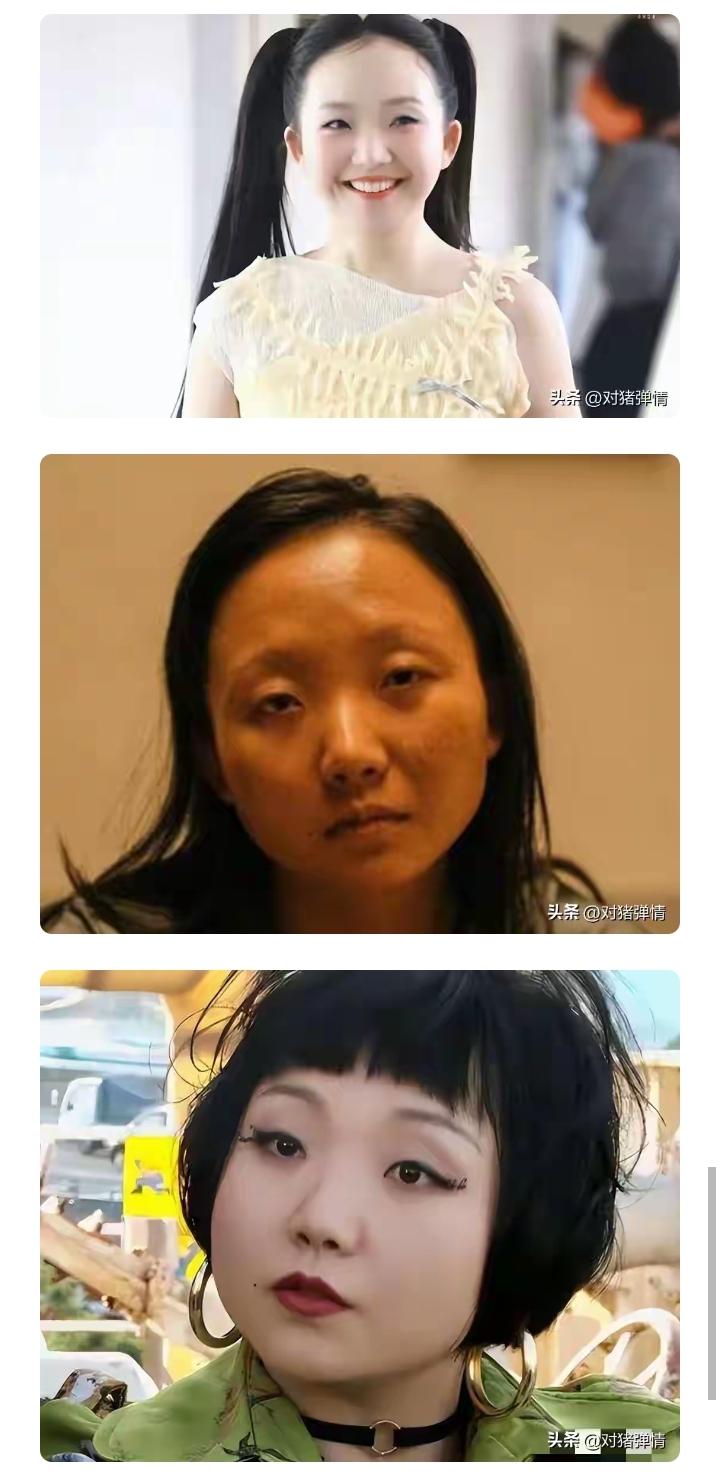 辣目洋子，化妆前就是个普通人，化妆后，惊艳所有人，不但超过了刘亦菲赵丽颖，也只有