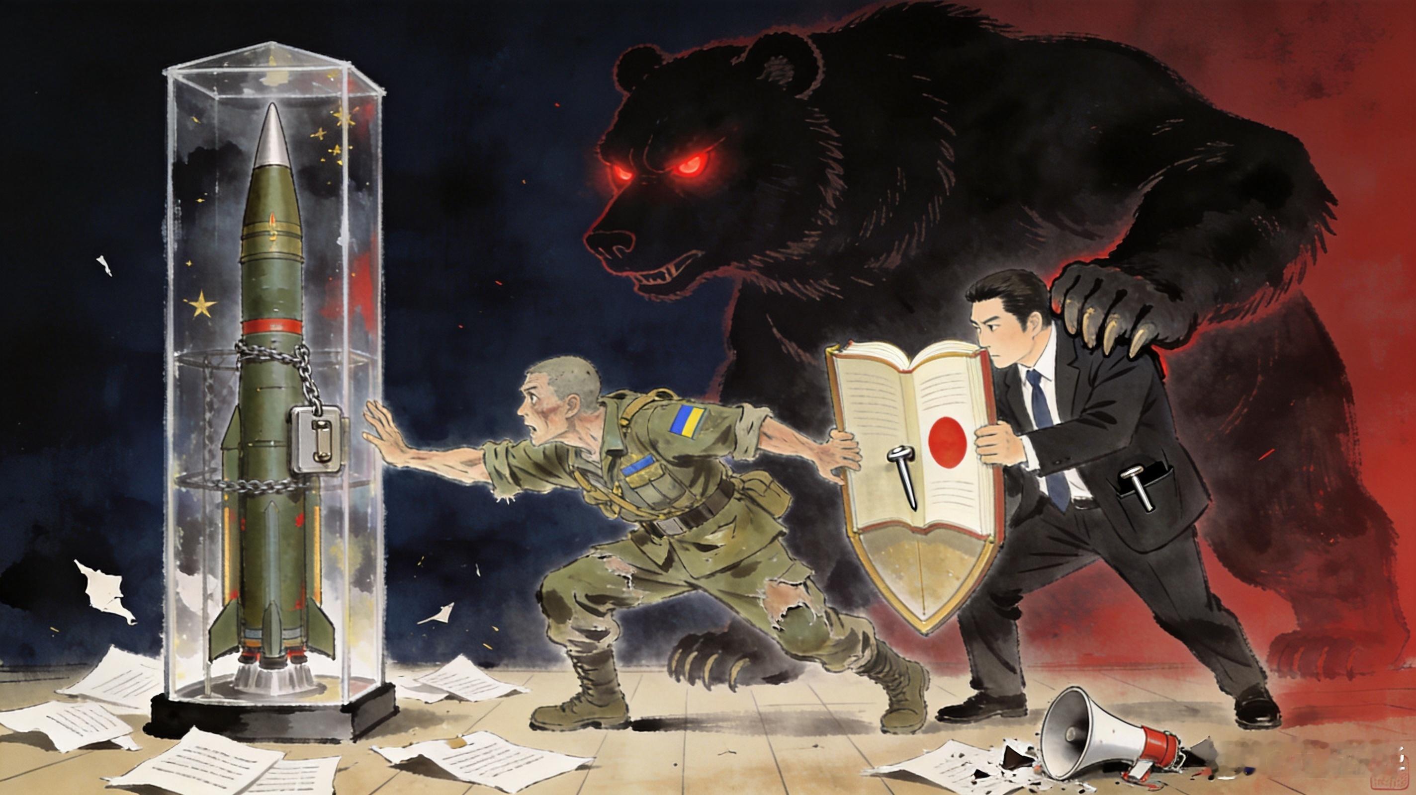 泽连斯基这回是真急了，可日本这记软钉子，扎得也不轻昨天刷朋友圈，看到有人转乌克兰