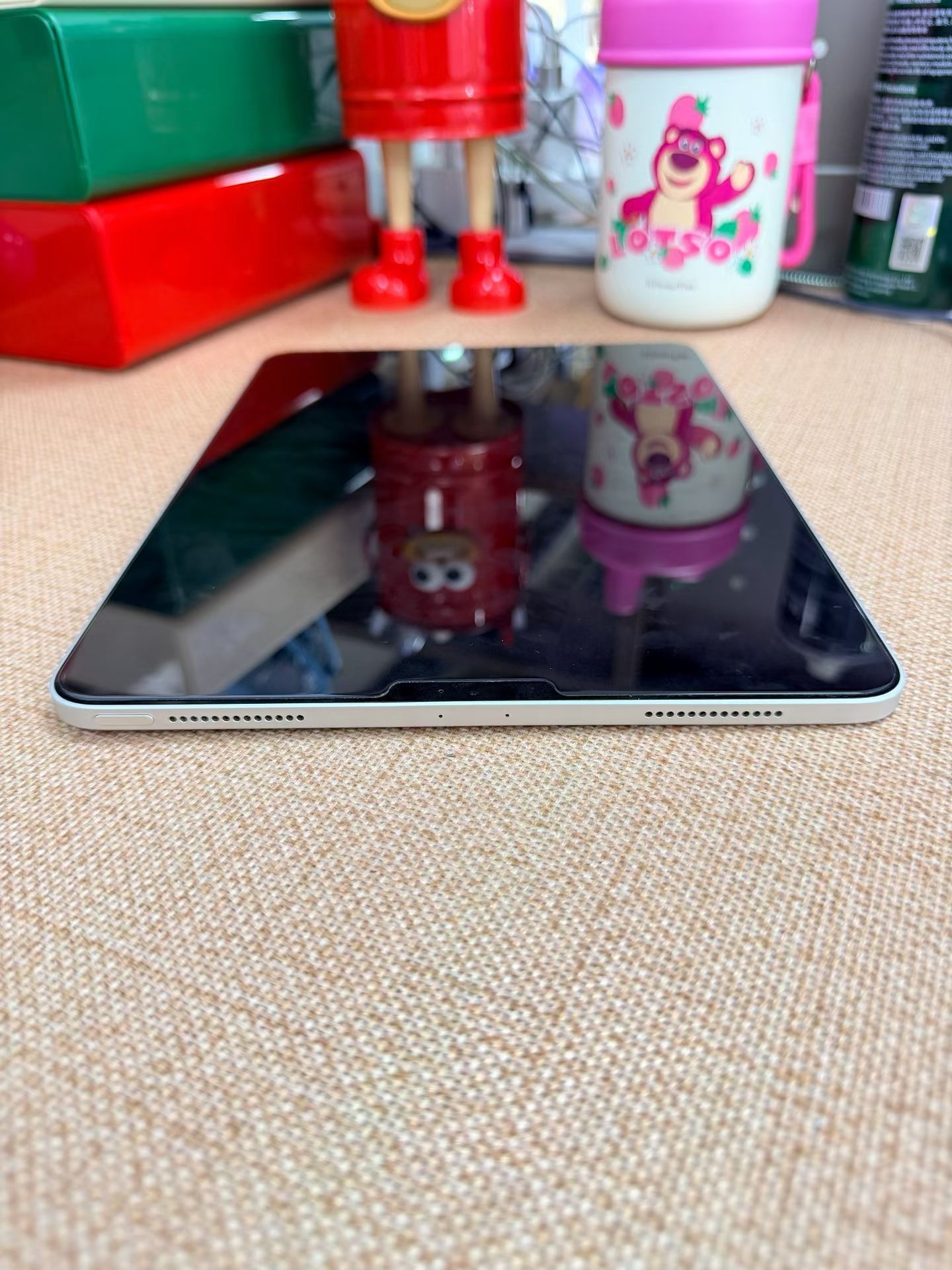 精品二手平板苹果20款11寸iPad Pro 128G银电池效率85%，国行纯原