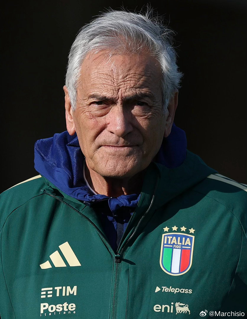 官宣：意大利足协主席加布里埃莱·格拉维纳刚刚正式宣布辞去意大利足协主席一职，一切