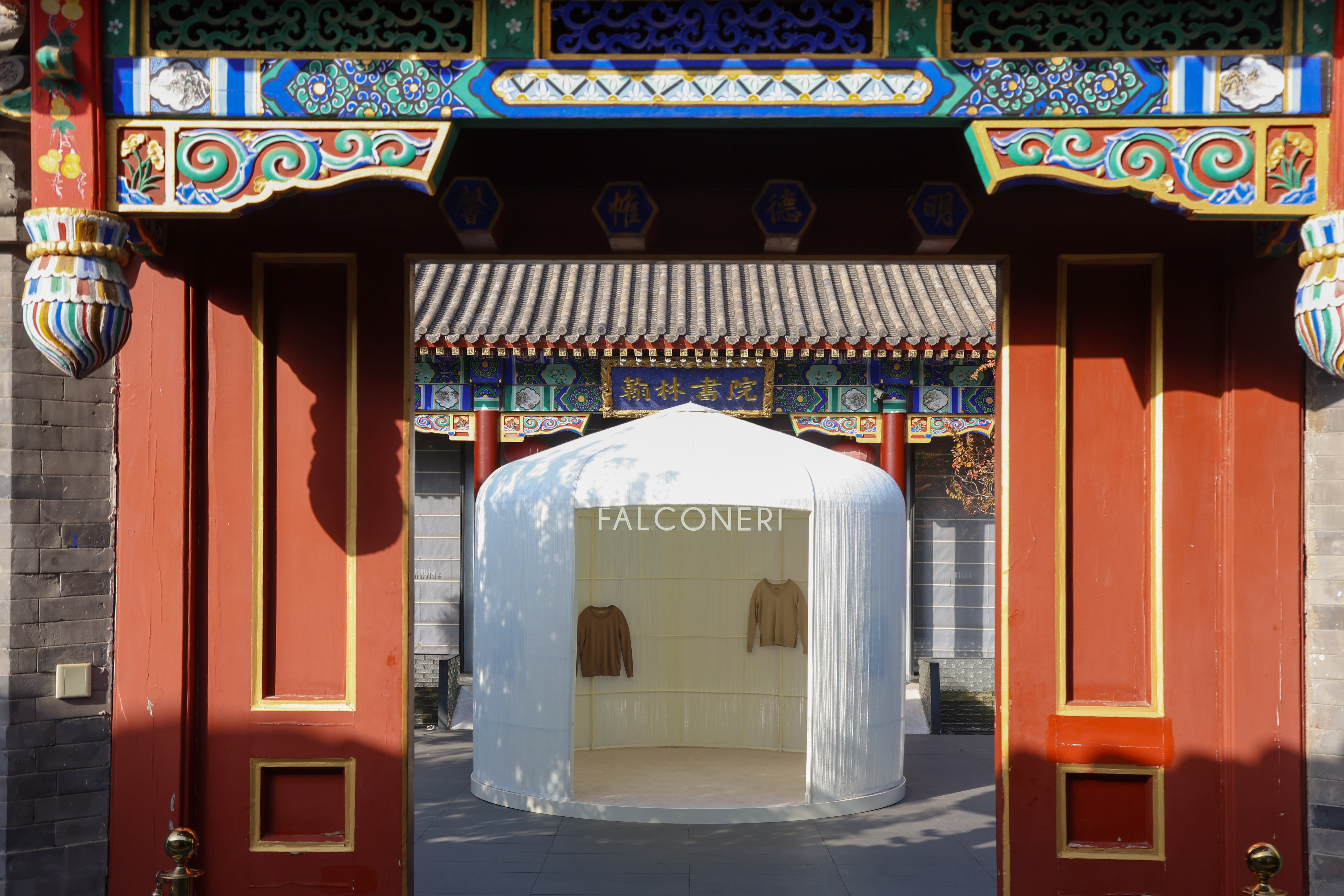 vt公告牌 意大利高端羊绒品牌 FALCONERI “绒于东方” 四季羊绒系列（