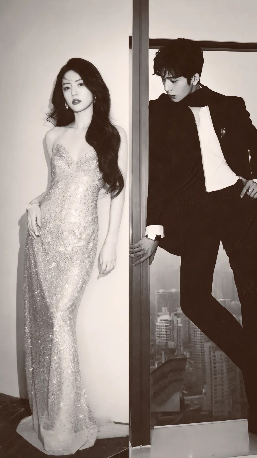 没看钢铁森林之前  不觉得这两人搭～算我没品🙊 