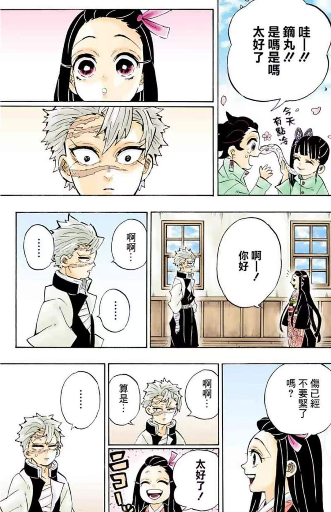 鬼灭之刃 应该就是因为这段～有人嗑这两 