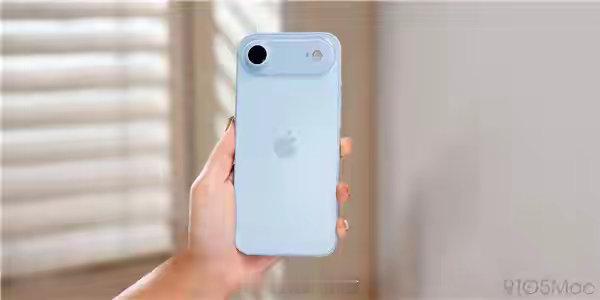 咱来说说苹果iPhone 17 Air的天蓝色机模。 你看这颜色，淡淡的天蓝色，