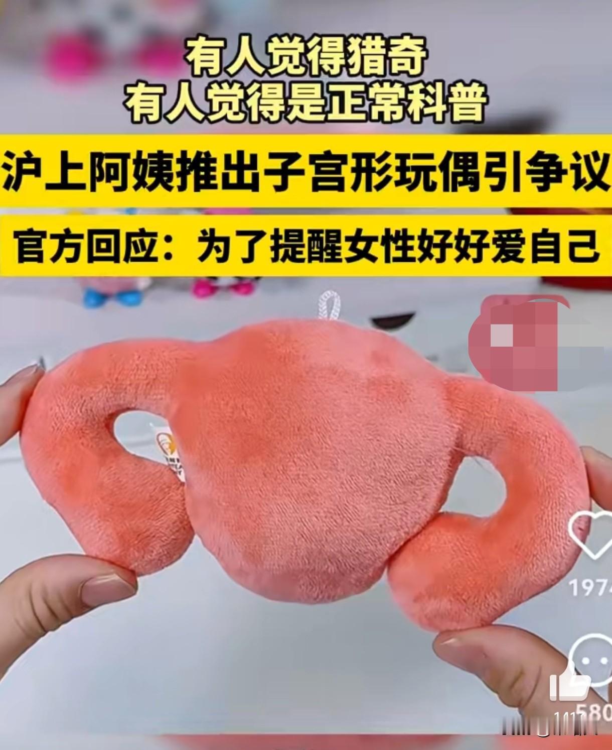 沪上阿姨卖“子宫玩偶”？网友吵翻了！是科普还是猎奇？
 
沪上阿姨这波操作可太有