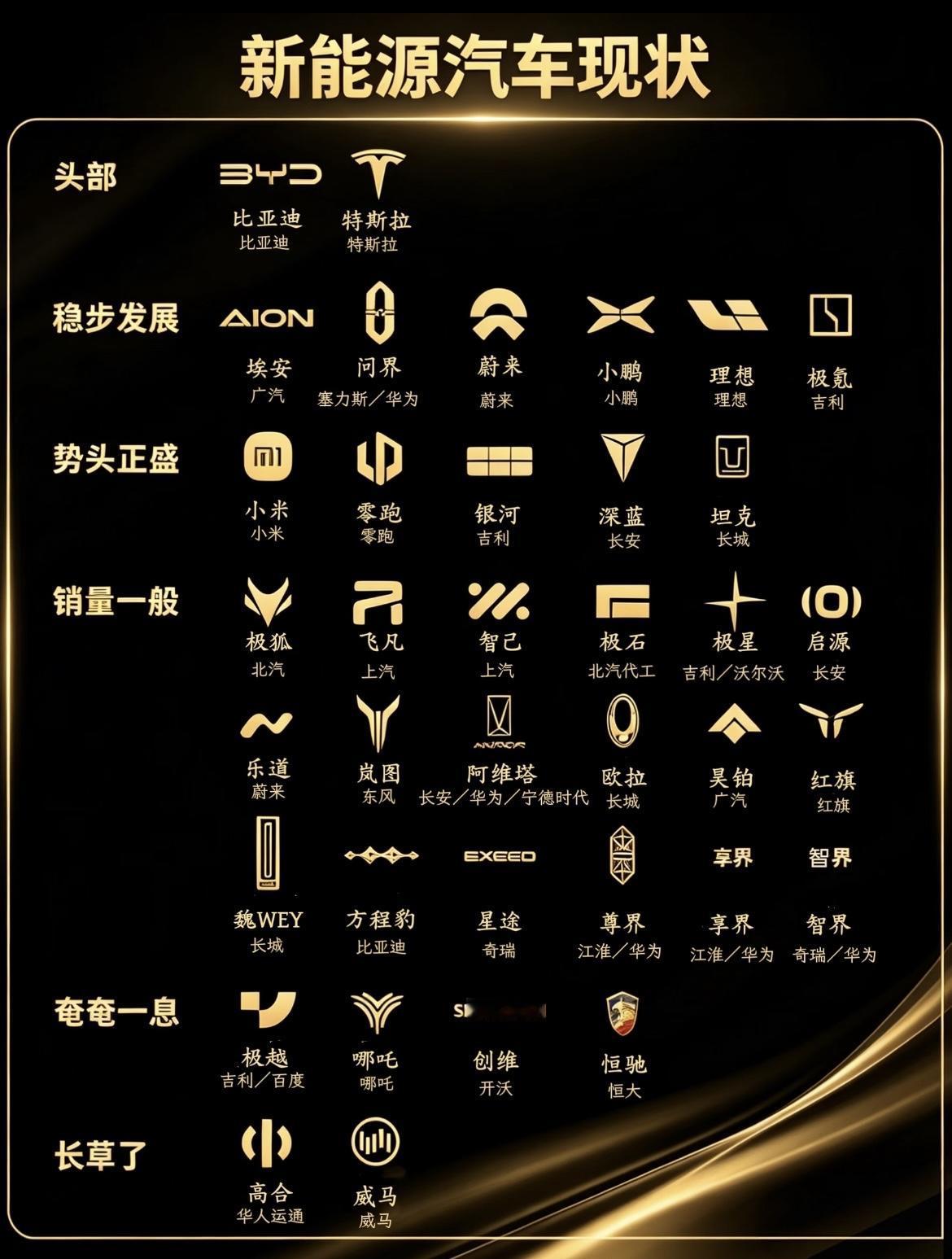 新能源汽车现状！有的已经长草了，有的既然还在。