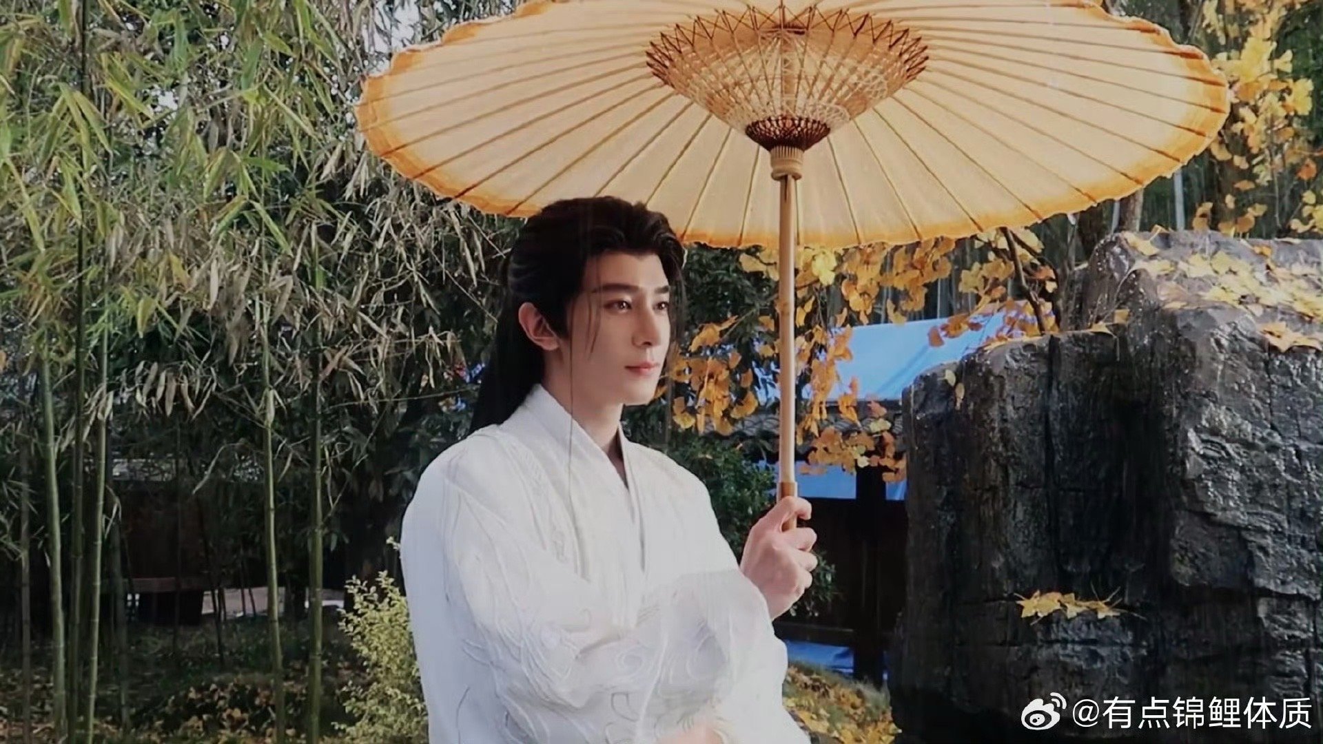 夏之光男狐狸杀青蛊得我一愣 谁能够懂我看到夏之光《月鳞绮纪》杀青物料的时候有多么