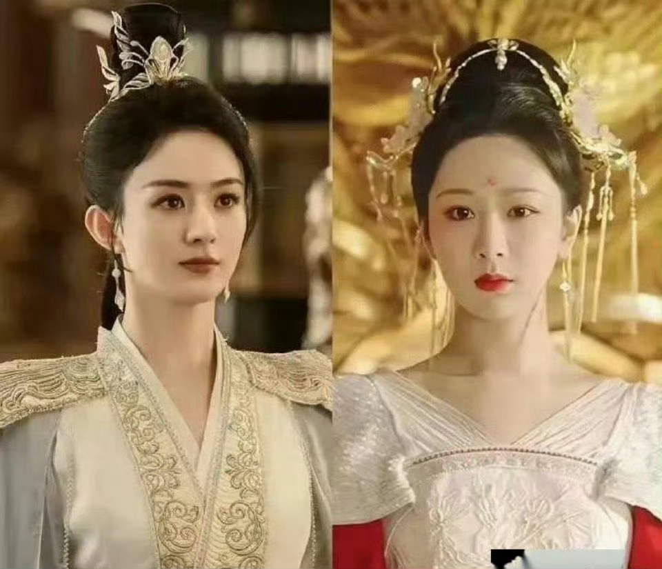 当看到这些图片的时候，突然理解了当时秦俊杰当面说赵丽颖好看的时候，杨紫的心情了 