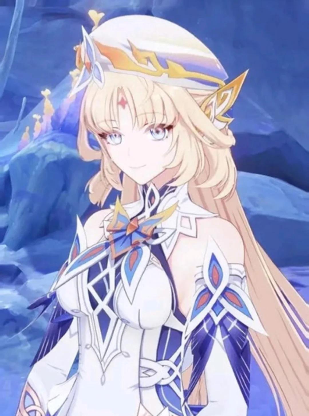 改了一下魔女N的建模
又改了一版。
第二张是原图，第三张是宣传图角色建模 原神 