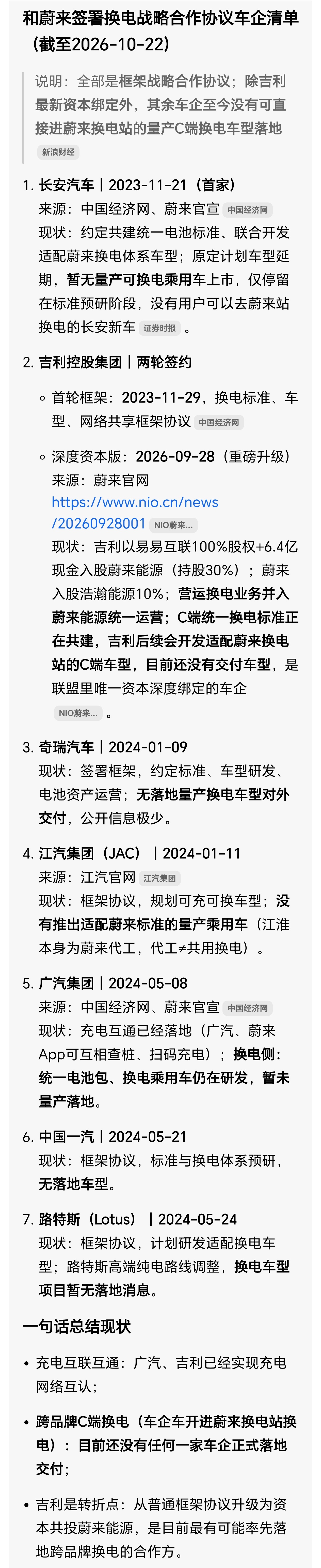 对于近期的一些换电方面的消息，请看附图！提醒大家不要过于沸腾或激动！协议是协议，