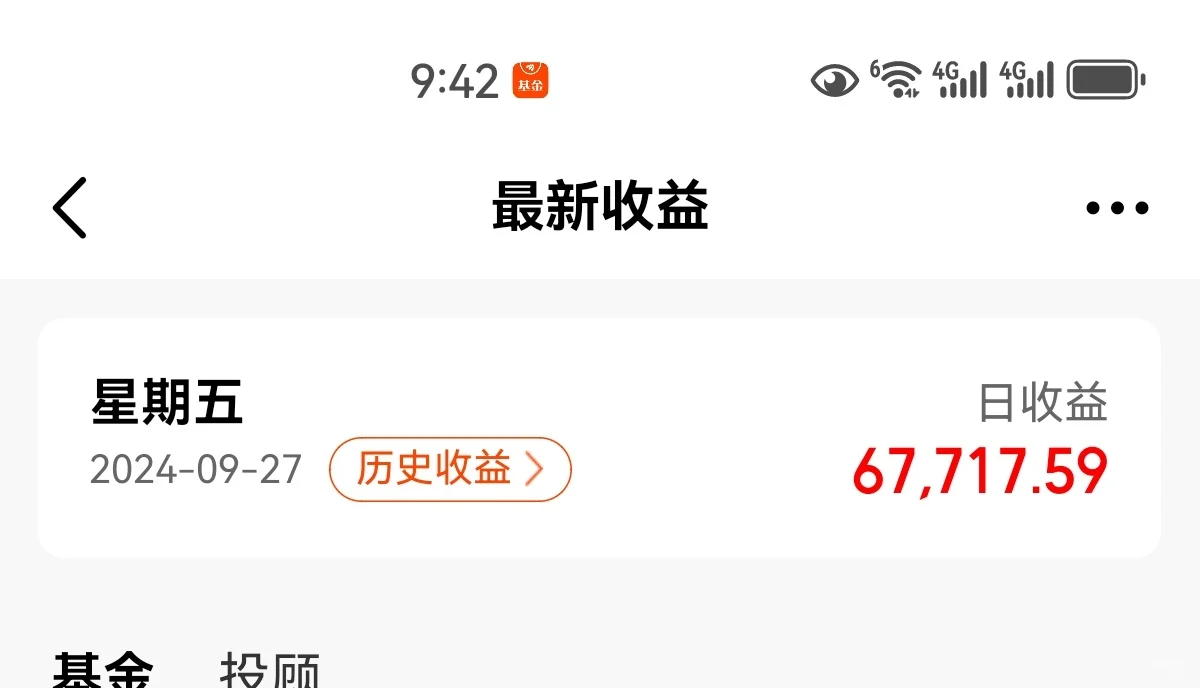哇哦，4天赚了20多万