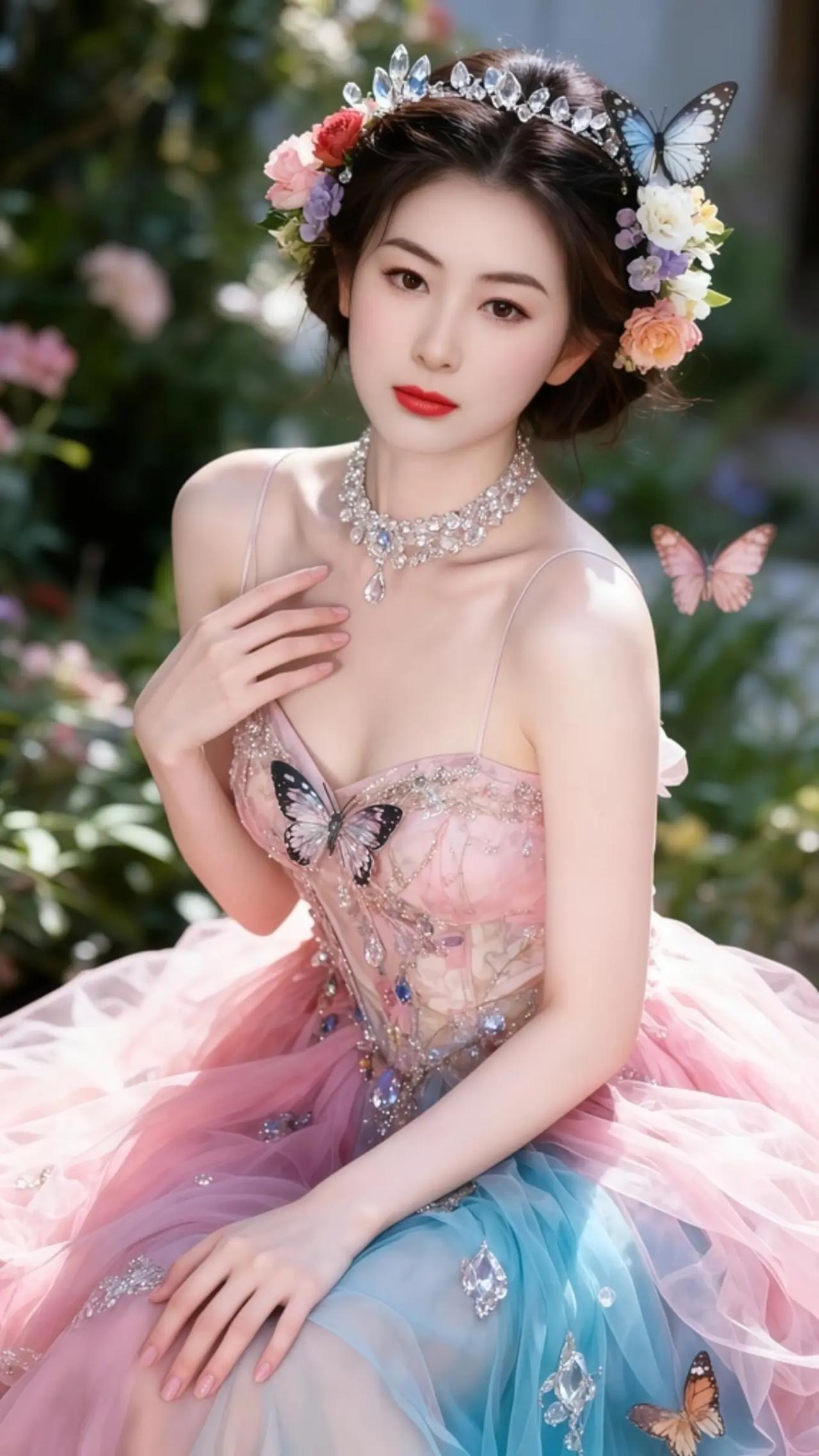 ai典雅礼服写真特效