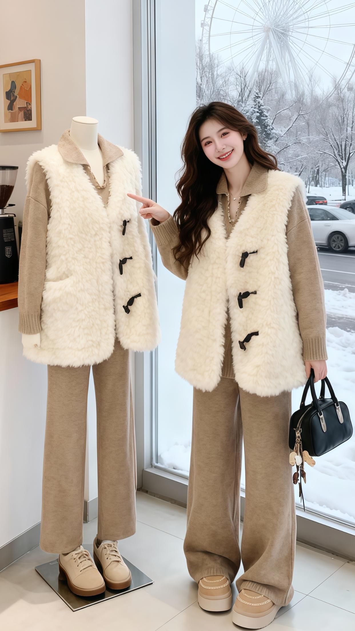 韩系穿搭 精致穿搭  优雅气质 小个子穿搭 减龄气质