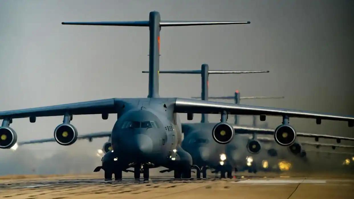 破案了，原来是要搞空中联合训练！怪不得最近几天运20和空警500就不停地往埃及飞