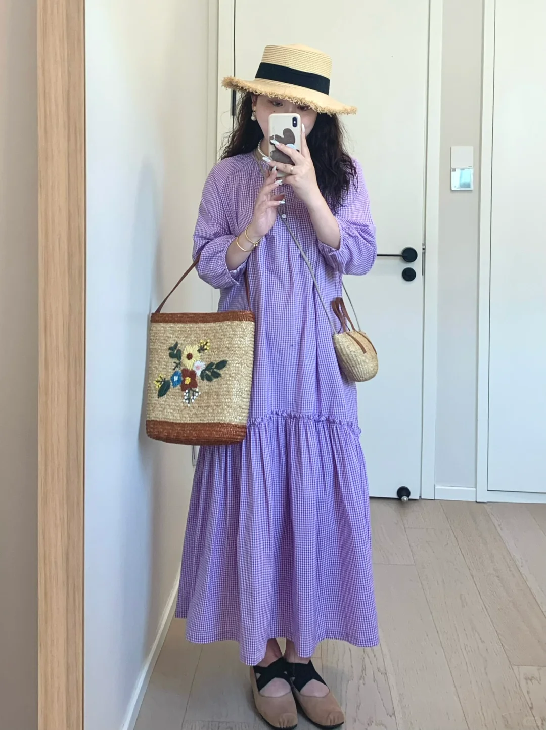 👒｜春天要穿日系文艺的大裙摆连衣裙～