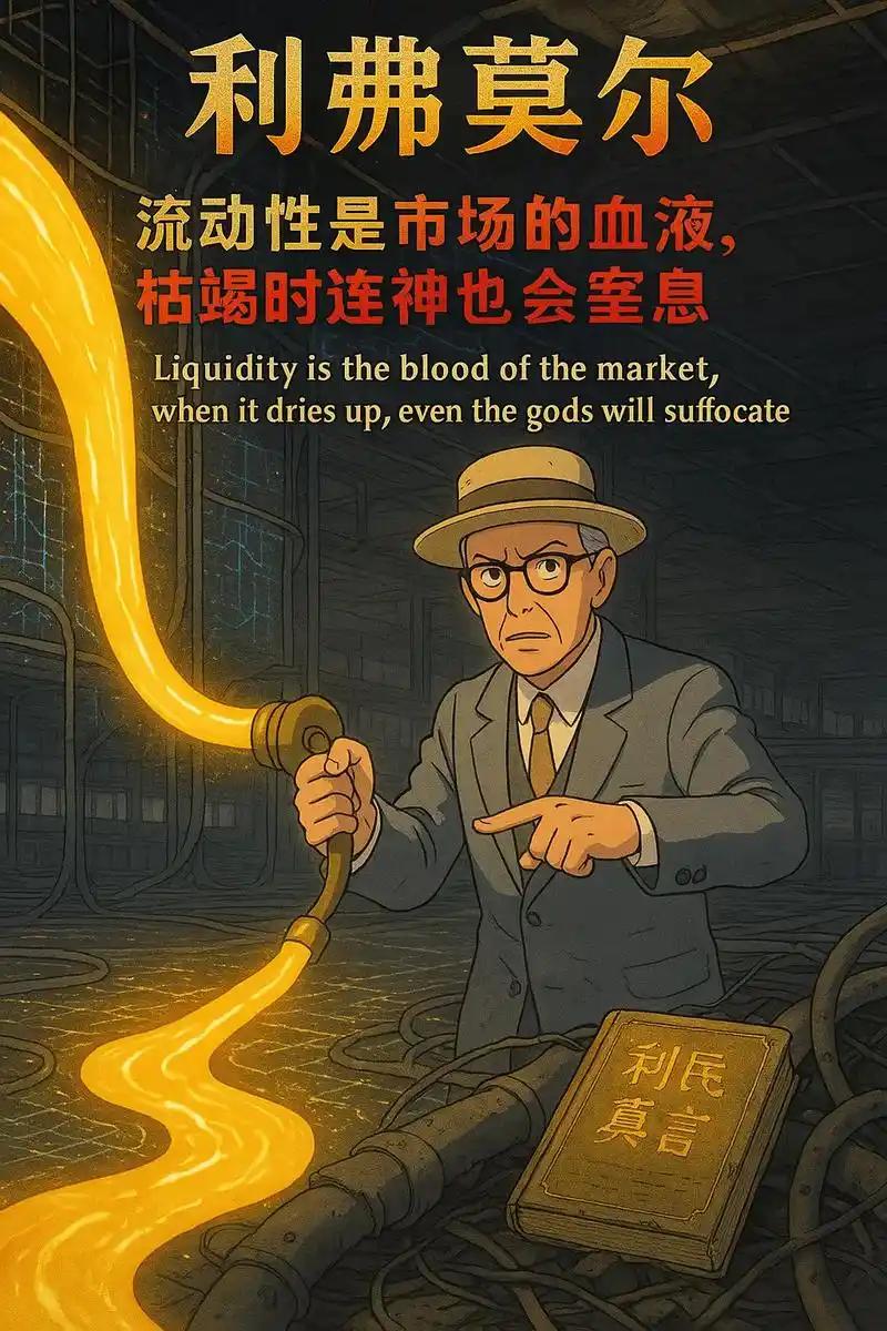 利弗莫尔对流动性的见解
       利弗莫尔对市场流动性的见解颇具琢磨价值。选
