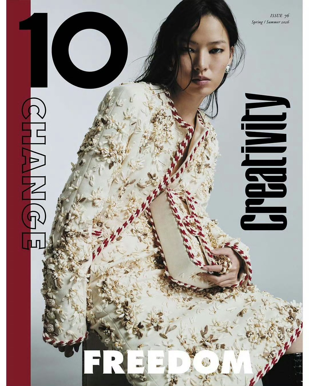模特史琳娜 10 Magazine Spring 2026摄影：Colin Le