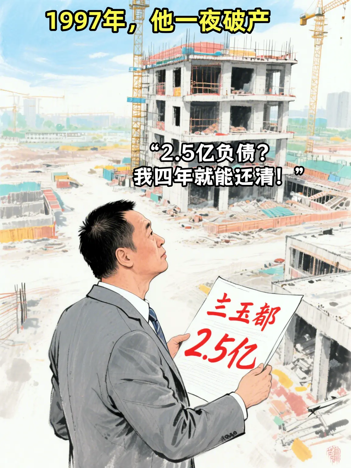 仅用半年时间，他便东区再起。