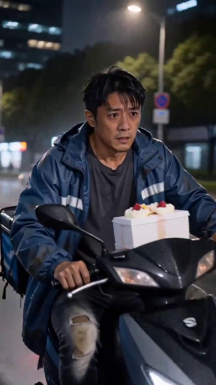 三十五岁，这就是我的人生，像这块蛋糕一样碎了一地。