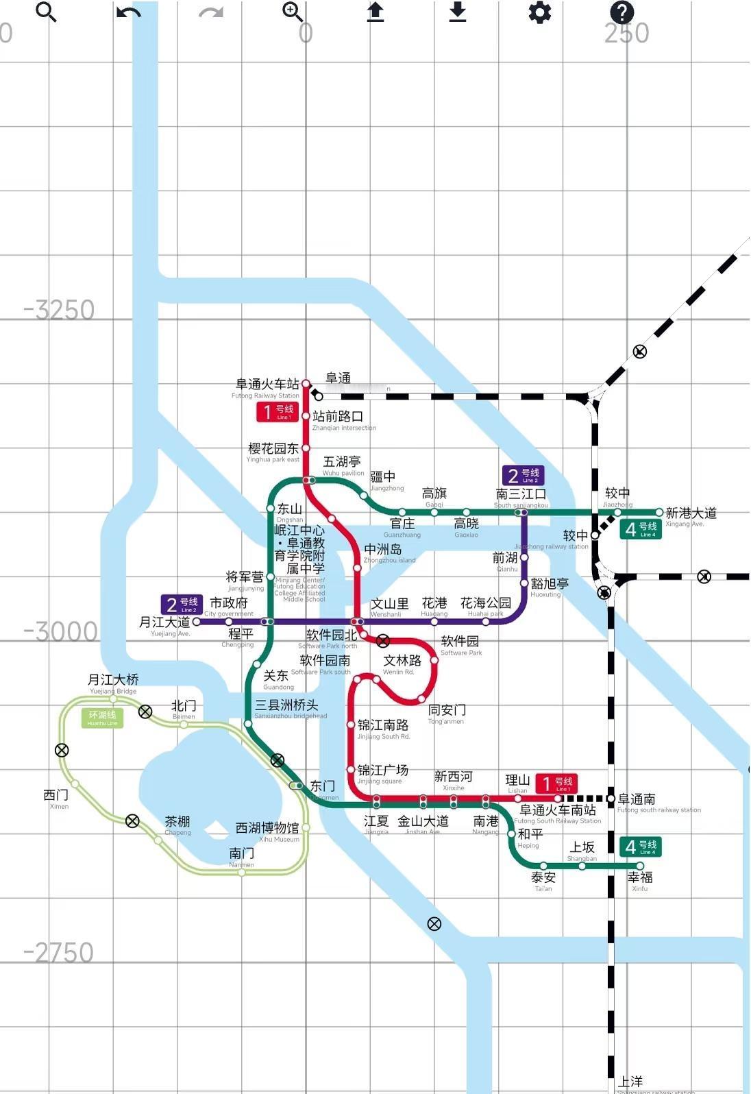 环湖线
环湖线（东门—东门）开通。开通站点：东门🔄4号线、西湖博物馆、南门、茶