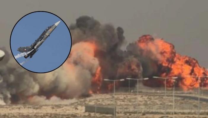 突发！迪拜航展，印度一战机坠毁

一架印度光辉战机在2025年迪拜航展的飞行表演