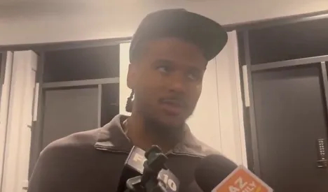 杰伦-格林谈比赛：我们只需要加强防守，把重点放在防守上！今天NBA常规赛太阳主场