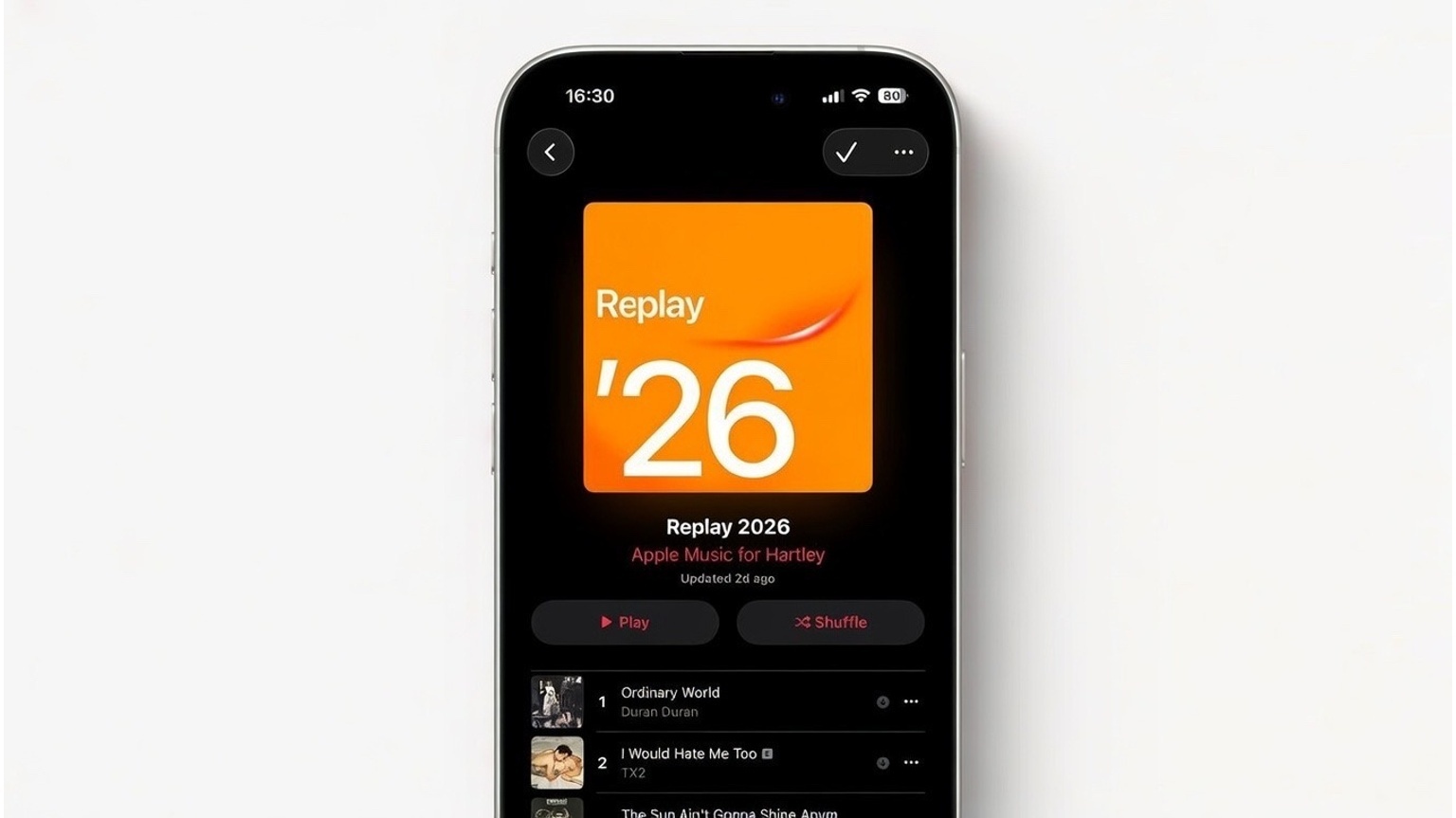 【Apple Music Replay 2026 现已推出】Apple Musi