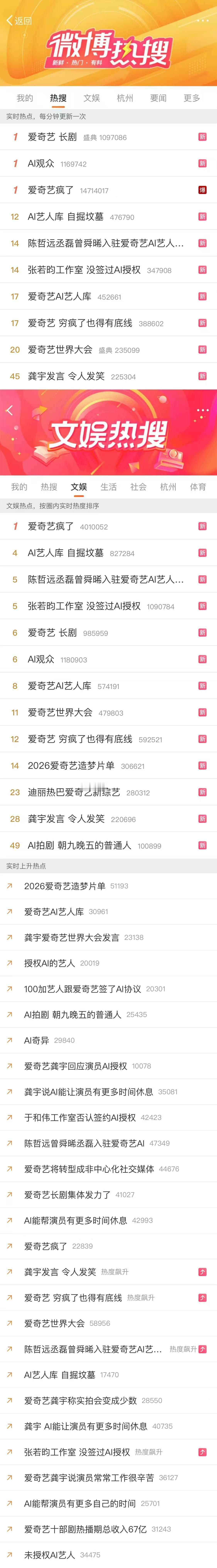 爱奇艺疯了 这盛世如龚宇所愿： 