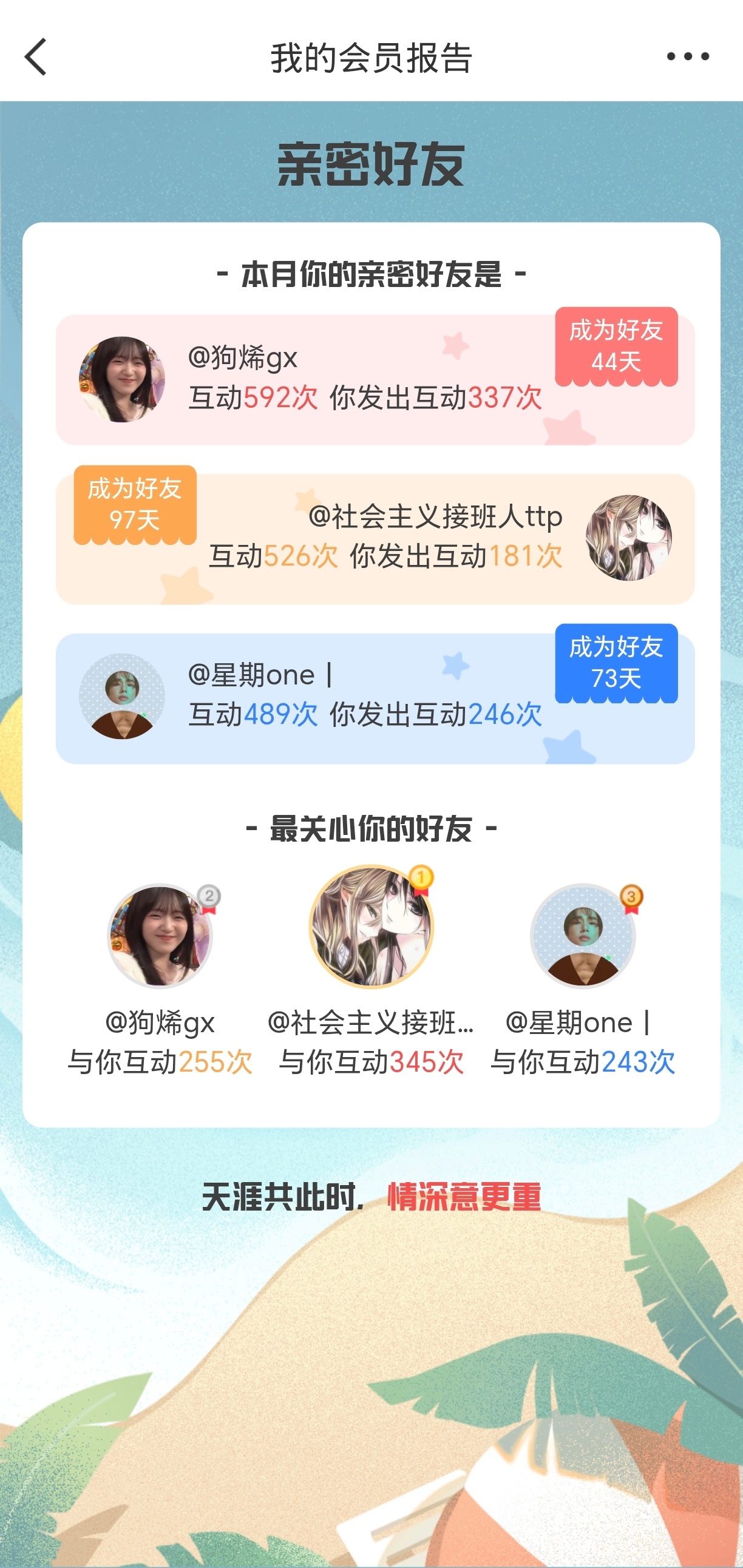 喂喂你们3个[左哼哼][笑而不语]​​​