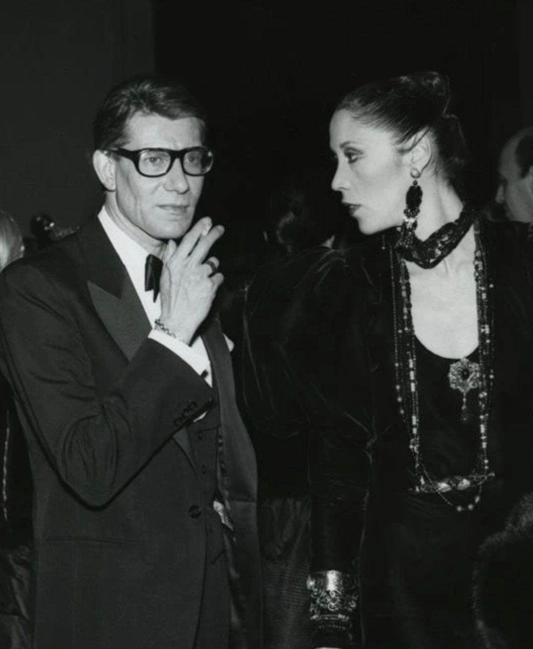 今天是传奇时装大师Yves Saint Laurent的生日🎂他于1936年8