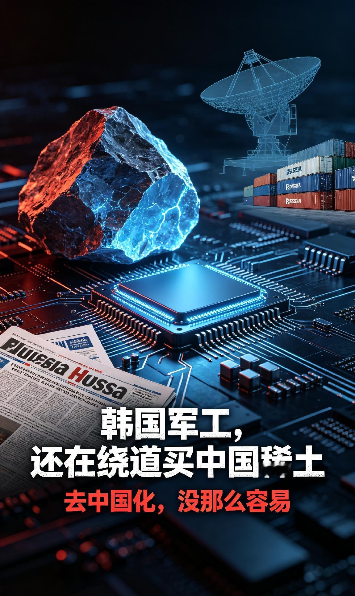 当众喊着摆脱中国稀土，背地里绕道偷买，韩国被自家媒体狠狠戳穿
 
韩国《中央日报