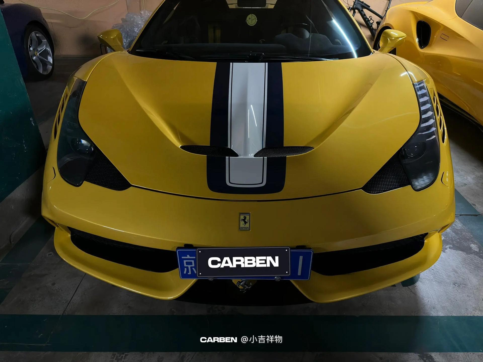 国内为数不多的法拉利458speciale aperta