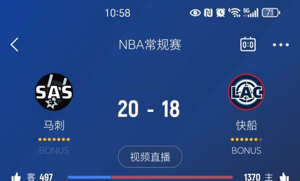 都喜欢打35+时间，再收比赛是吧[吃瓜]马刺vs快船 ​​​
