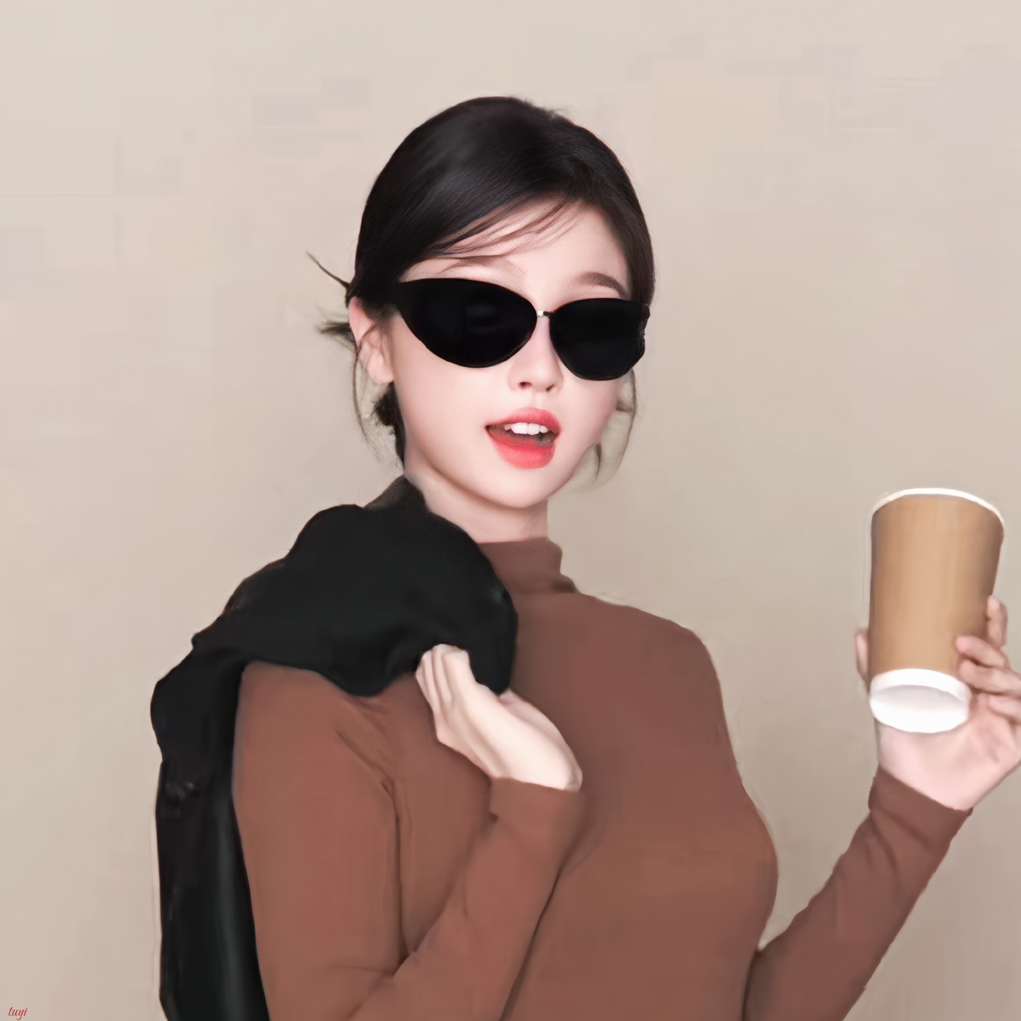 喜欢虞书欣这三张，酷🕶 ​​​