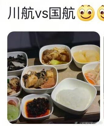 川航喂猪航班看完这张图，种草川航[偷笑] ​​​