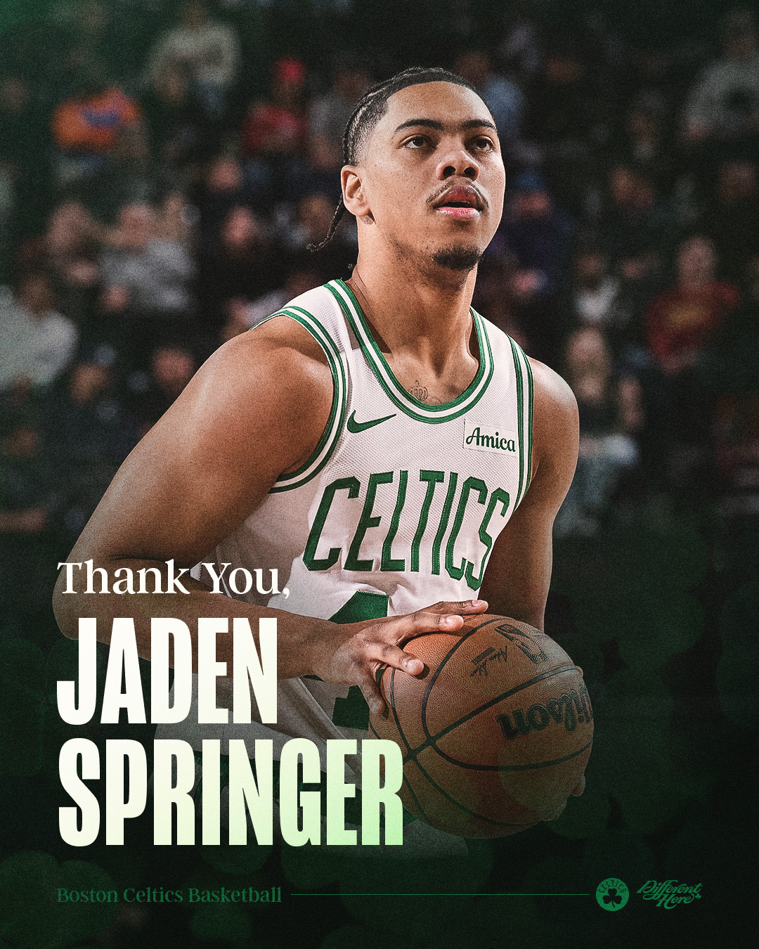 凯尔特人国度  Thank You , Champ ☘️ 💚 🏆  