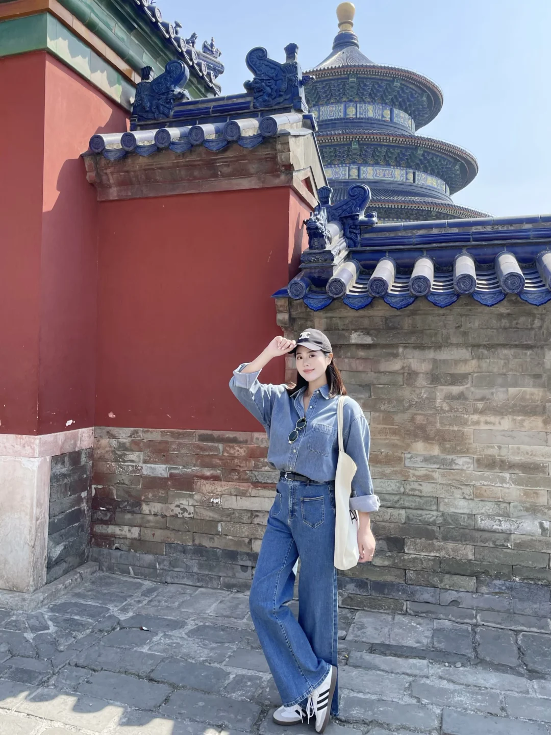 天坛公园感受北京的春天🍃