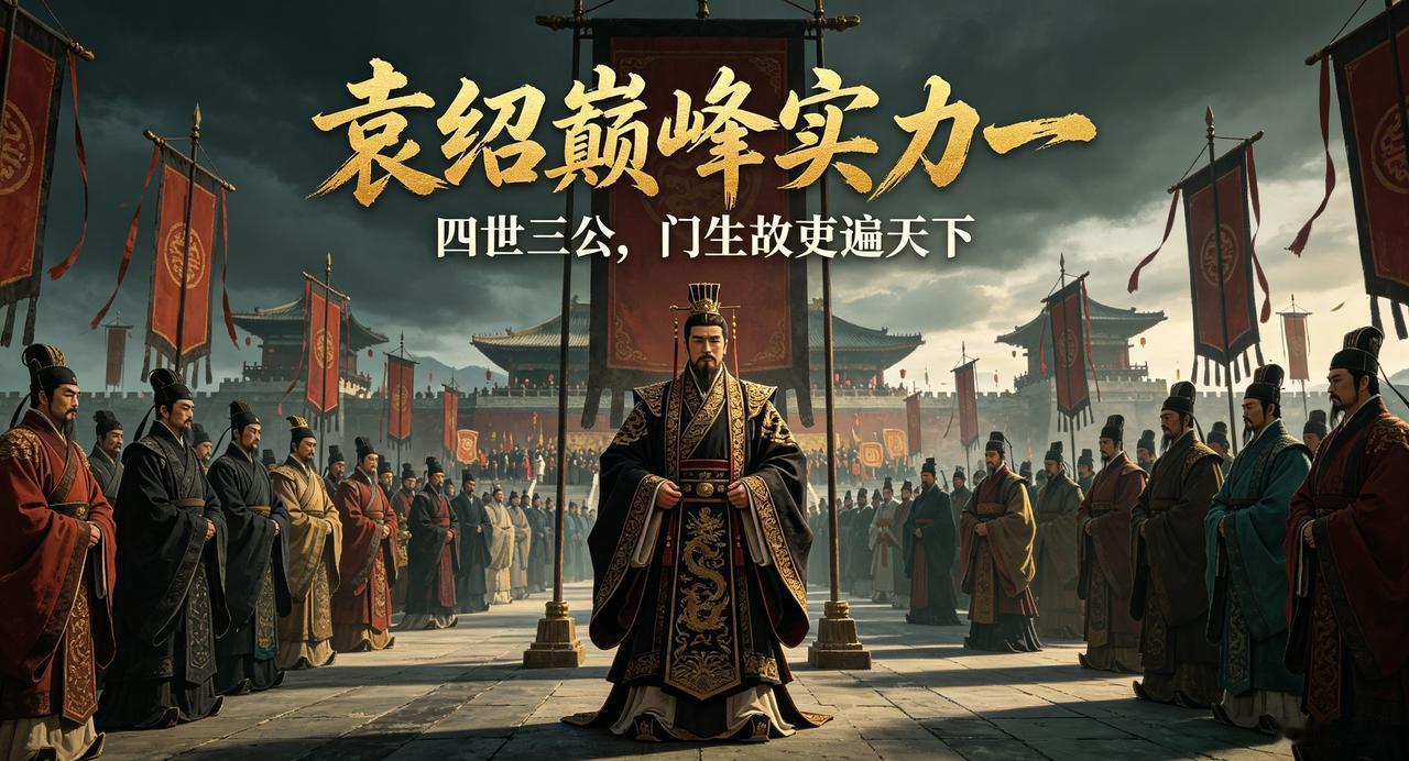 东汉末年，群雄并起，袁绍是其中最耀眼的诸侯之一。在他实力巅峰期，不仅出身显赫，而