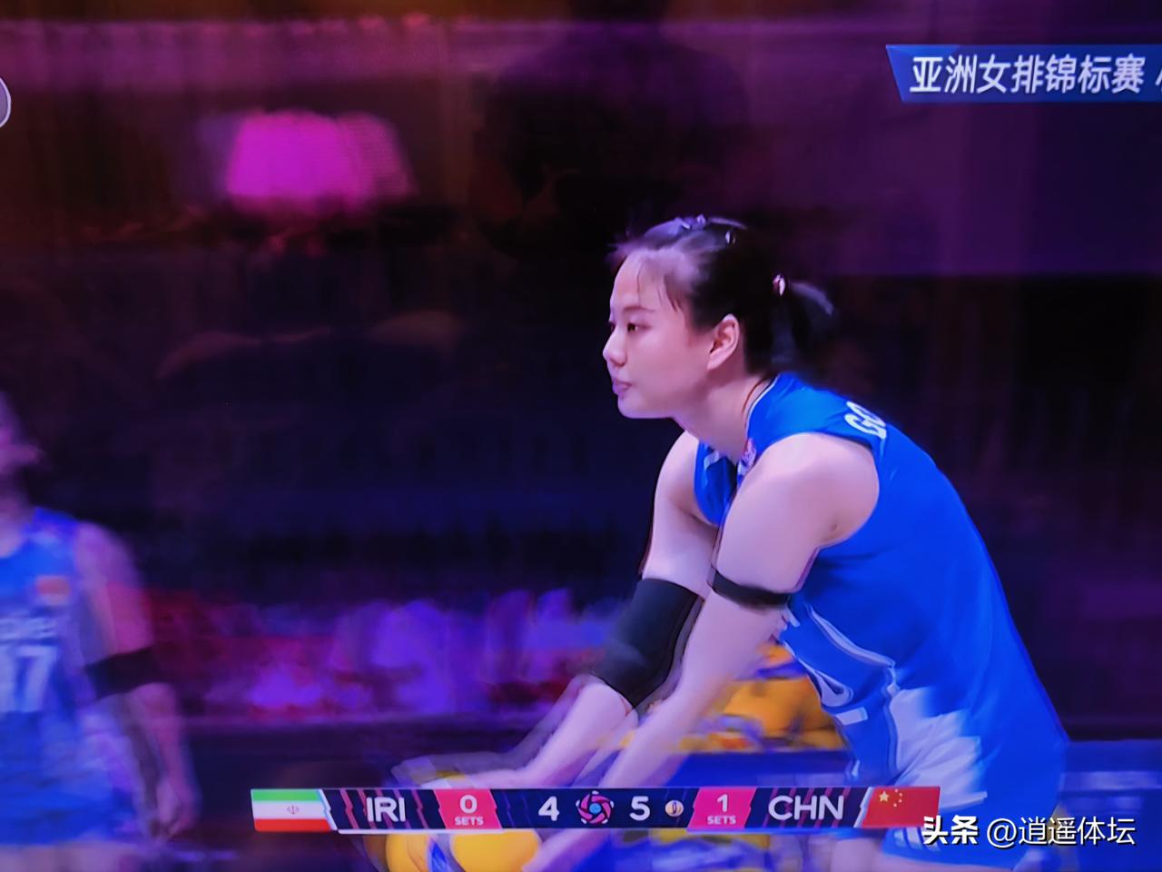 25：14，5：4！亚洲女排锦标赛小组赛，中国女排面对伊朗女排！中国女排25比1