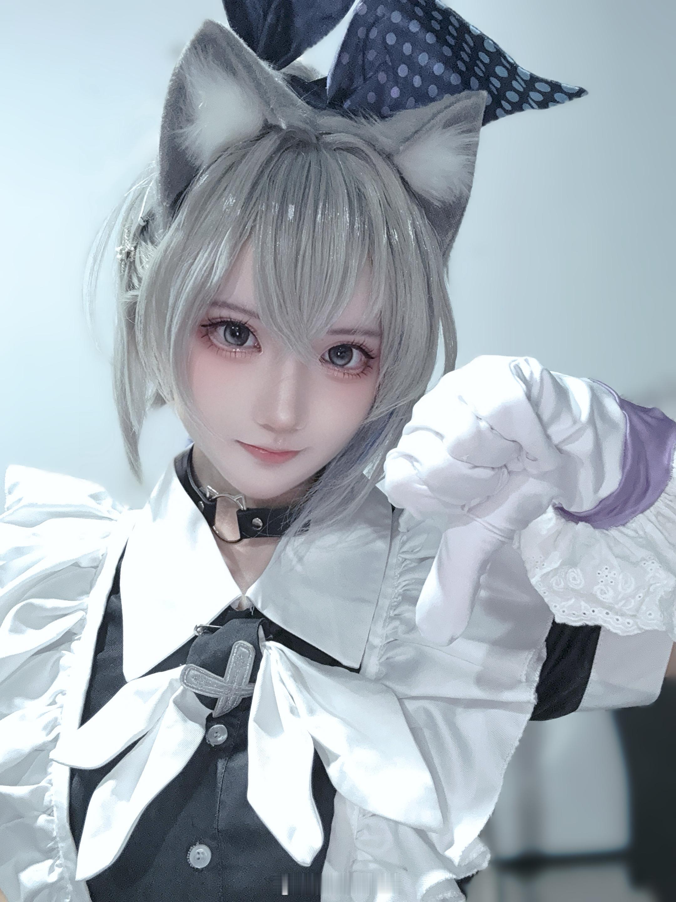 银狼      来力，哎呀今天这套好萌 上海·百脑汇