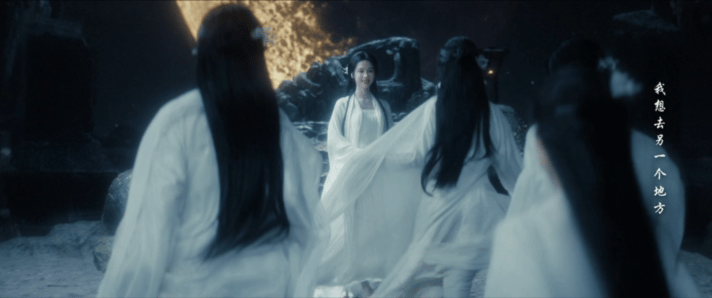 露芜衣说只有姐姐能看到我  鞠婧祎饰演的露芜衣真的太让人心疼了！躲在角落的脆弱被