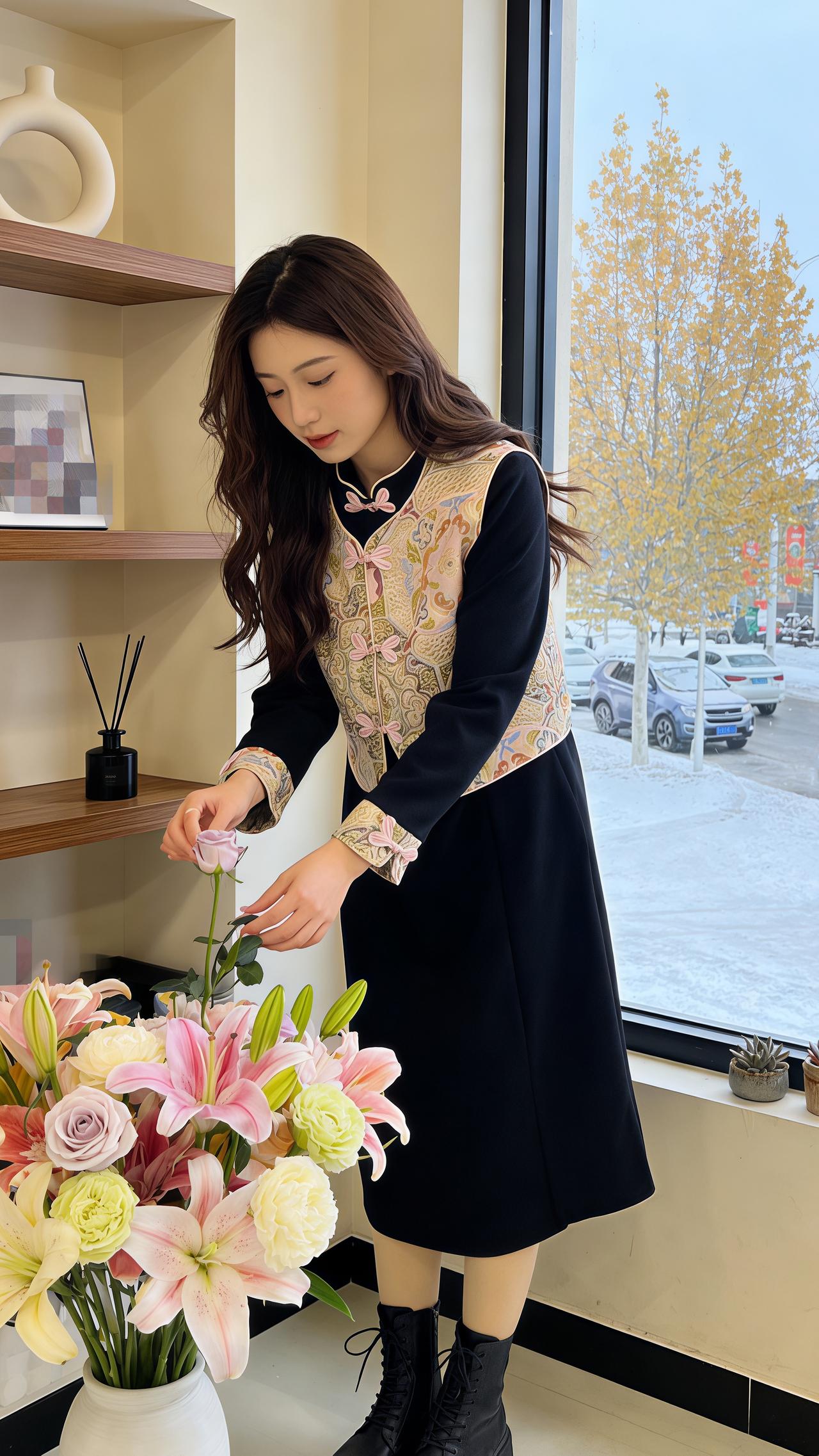 时尚气质女装 穿搭 套装穿搭 谁穿谁好看系列 温柔穿搭